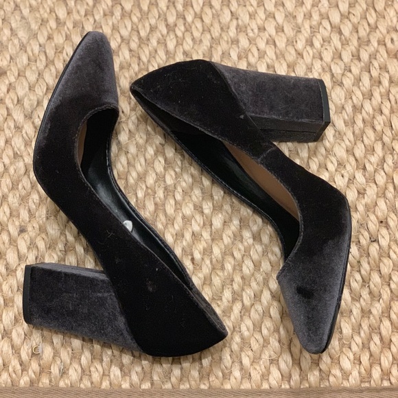 Mossimo Supply Co. Shoes - Velvet stacked heels